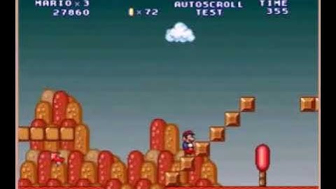 Mario Worker Remake v2.1 | Autoscroll Test