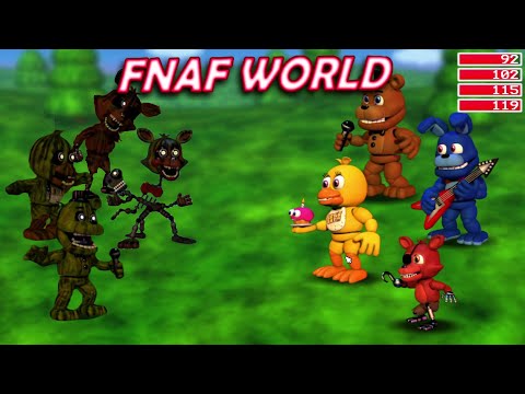 My personal Fnaf World experience (Wait, an RPG?) - Game Station