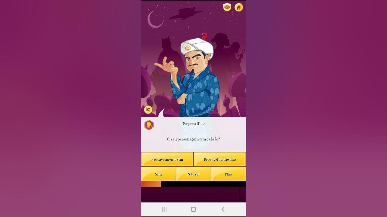 Tentando encontrar a Fehdubs no Akinator, Sim eu tô brincando de