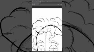 Create Hair in Adobe Animate (Line Tool + Quick Curve Shaping)