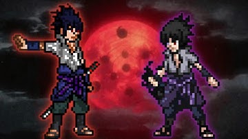 Sasuke Eternal OP(New) VS Sasuke Rinnegan V2 OP in Jump Force Mugen