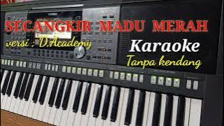 SECANGKIR MADU MERAH-KARAOKE//TANPA KENDANG ( VERSI D, ACADEMY )