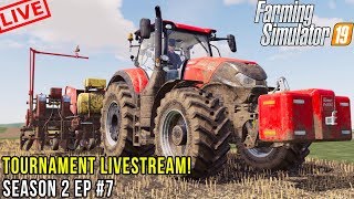 PLANTING TATERS FOR PIGS! | FARMING TOURNAMENT | EP#7 | MULTIPLAYER LIVESTREAM!
