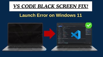 VS Code Opens Black? 3 Steps to PERMANENTLY Fix the Blank Screen Error