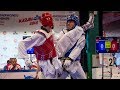 Yunus Sari (TUR) vs Maksim Khramtcov (RUS). European Taekwondo Championships Kazan-2018