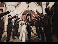 Teledysk weselny | ślub lotnika w wojskowej asyście honorowej | Szpaler wojskowy | Liliowy Staw