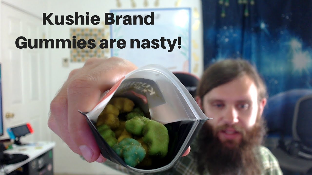Marijuana Edible Review: Kushie Brand Edibles Gummy Bears 320 mg