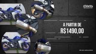Escapamento Esportivo Yamaha R3 - Gp Pro Firetong