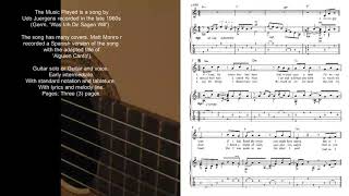 The Music Played - Alguien Canto guitar fingerstyle