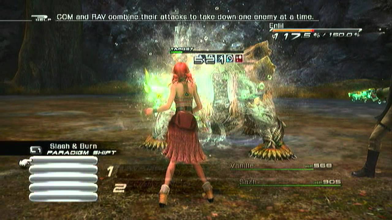 Final Fantasy 13 how to beat Enki and Enlil. YouTube