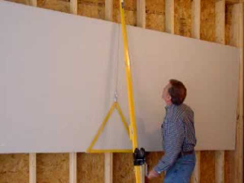 Drywall Lift New Invention Not In Stores How To Lift Drywall