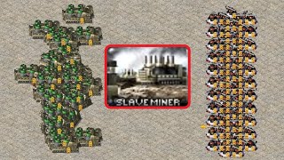 GGi vs Slave Miner - Same Cost - Red Alert 2
