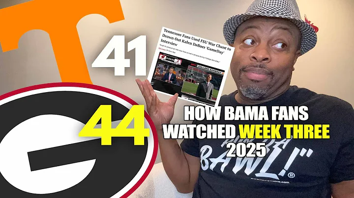 How Bama Fans Watched Week Three Games | FunnyMaine | 2025