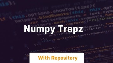 numpy trapz