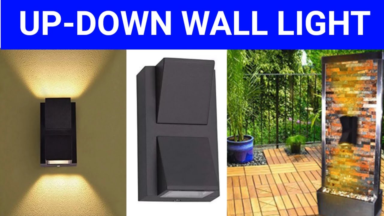 Fancy Wall Light 2 side Up-Down Ya Left-Right Bridgelux COB | LOTUS UP ...