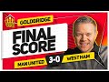 GARNACHO SUPERB! MANCHESTER UNITED 3-0 WEST HAM! GOLDBRIDGE Reaction image