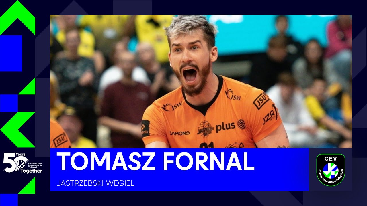 Semifinals MVP Performance I Jastrzebski Wegiel's Tomasz Fornal I CEV Champions League Volley 2023