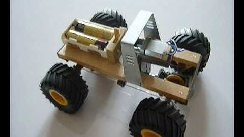 VEHICULO 4 WHEEL DRIVE TAMIYA