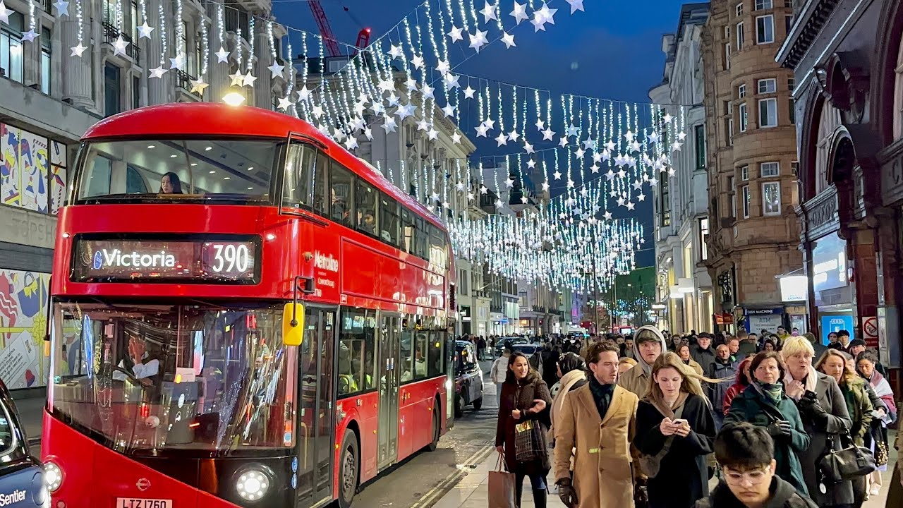 London Oxford Street Christmas Shopping Central London Christmas