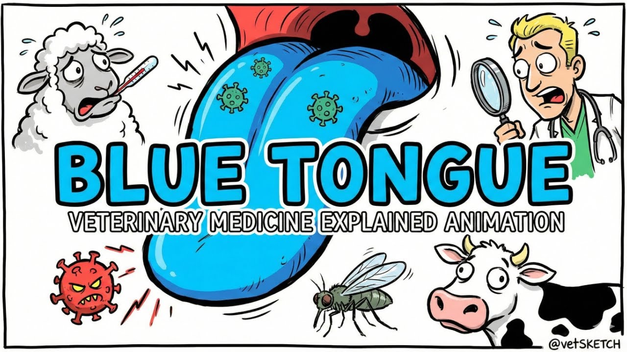 Blue Tongue Disease | Pathogenesis, Clinical Signs, Diagnosis & Control | BVSc & ICAR PG