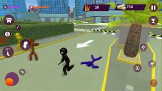 STICKMAN GANGSTER MAFIA CRIMINAL ANDROID GAMEPLAY AND WALKTHROUGH PART 1! screenshot 4