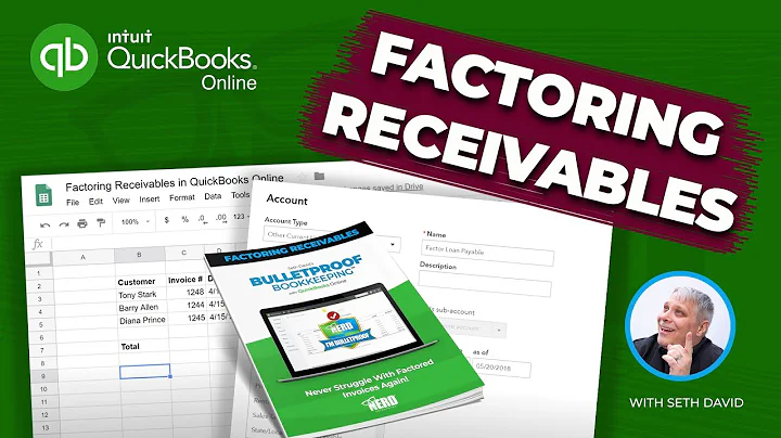Accounting for Factoring Receivables in QuickBooks Online