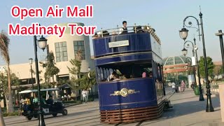 Places To Visit In Egypt/Open Air Mall Tour In Madinaty /One Ticket Tram screenshot 1