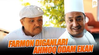 Qalpoq - Farmon diganlari ahmoq odam ekan