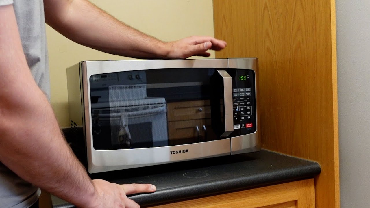 TOSHIBA 1000W Counter Microwave Oven, Air Fryer, Broiler, Toaster Oven (NEW  Inverter Tech) REVIEW 