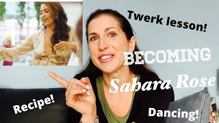 BEING SAHARA ROSE: Twerk lesson, Rose Gold Goddess Party, Salsa dancing, Recipes, Cacao Ceremony