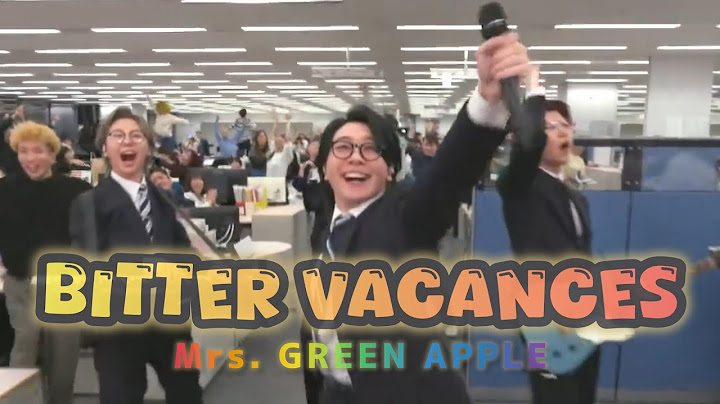 Mrs. GREEN APPLE「ビターバカンス【音番神舞台】」中日歌詞 ｜中文翻譯｜日繁中字