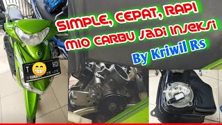 MERUBAH MIO SMILE CARBU MENJANDI INJEKSI || TES NYALA