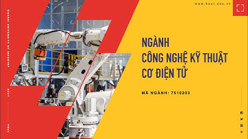 Ngành Công nghệ kỹ thuật cơ điện tử | Đại học Công nghiệp Hà Nội 2021