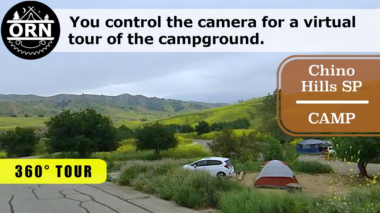 360° Tour Chino Hills State Park Campground YouTube