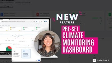 New Climate Monitoring Dashboard Template on Datacake
