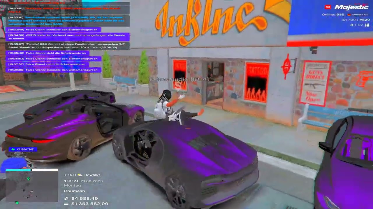 [Majestic RP] Mit MK2 Sniper schlachten | Falco Gianni