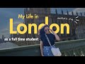 My life in London | Uni work, visiting Neal&#39;s Yard, Regents Park, Primrose Hill | Aesthetic Vlog