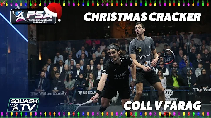 Squash: Coll v Farag - FULL MATCH - Windy City Ope...