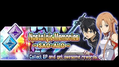 Sword Art Online Memory Defrag - Nostalgic Memories SAO-ALO Full Story