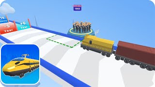 Train Evolution - New Release - Hyper Hybrid Casual - Gameplay Walkthrough (iOS & Android) screenshot 4
