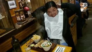 Our Dinner at Drunken Admiral.