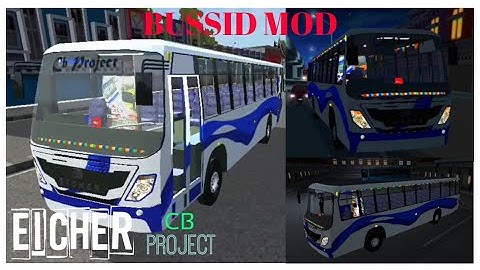 EICHER SKY LINER  BUSSID MOD/DOWNLOAD CB PROJECT