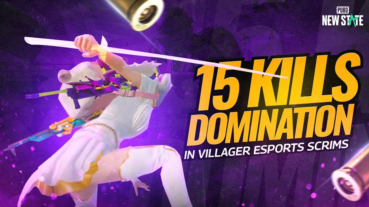 HOW TO AGGRESSIVE IGL? 8 SOLO KILLS IN VE SCRIMS | PUBG NEWSTATE HIGHLIGHT | ESCA