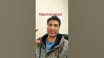 I hope I am wrong ! #cloud #devopsengineer #devops #aws