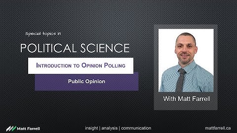 Introduction to Public Opinion Polling