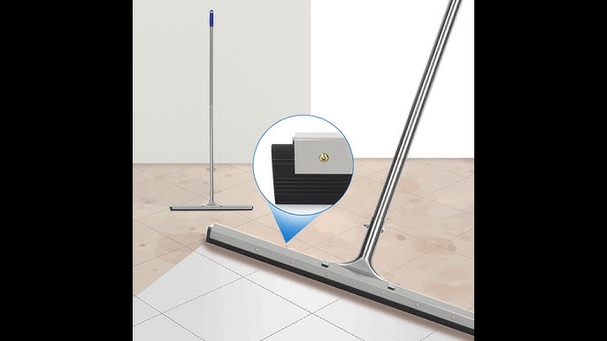Silicone Rubber Broom, Scrub The Floor Flip & Dry, 40Cm - 100% Silicone