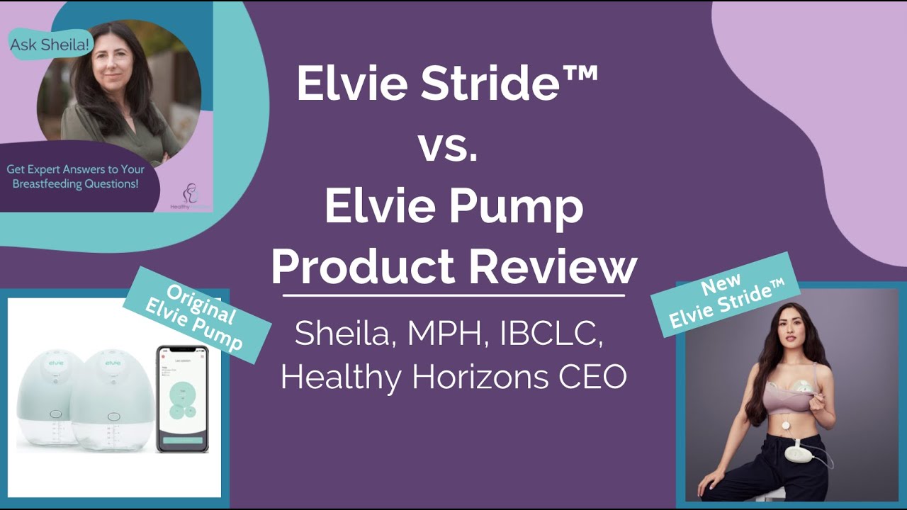 Elvie Stride vs. Elvie Pump Review  Breast Pump Product Comparison! 