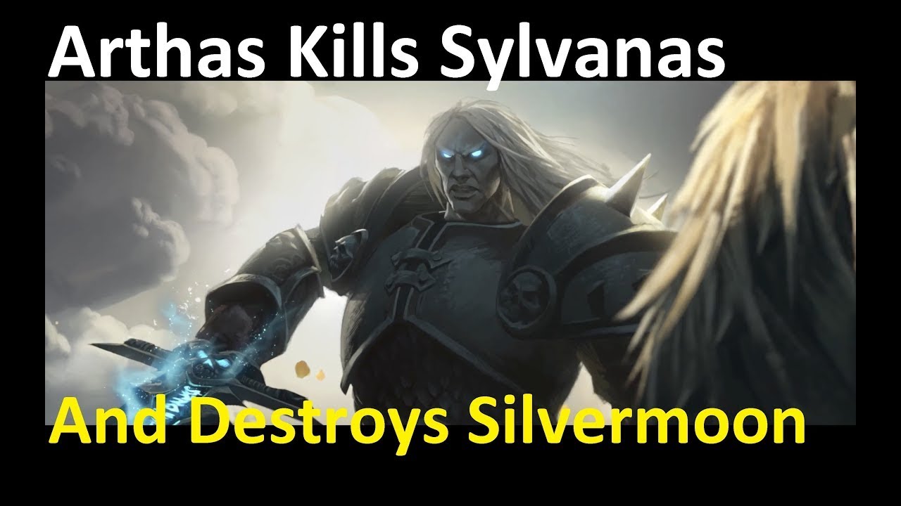 Arthas kills Sylvanas and Turns her Into a Banshee | The Fall of Silvermoon [Warcraft 3 Reforged]