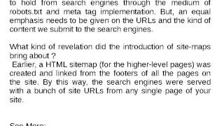 How to Optimize Sitemap ?