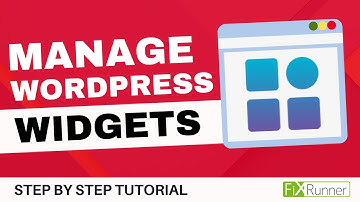 How To Manage Widgets In WordPress